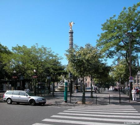 Place du chatelet  un 15 Novembre....