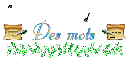Léclat de mes mots 